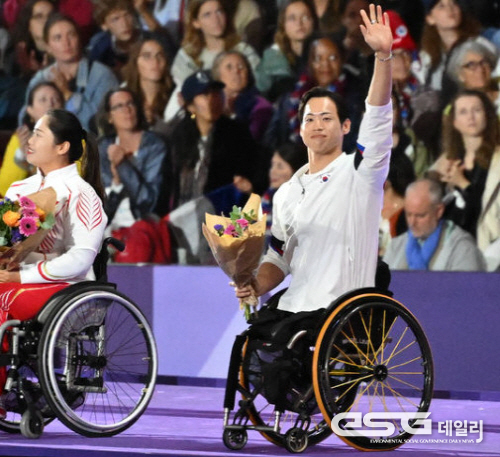 국제패럴림픽위원회(IPC) 선수위원으로 당선된 원유민.