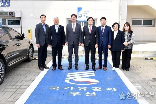 강화군(군수 박용철), 전국 최대 ‘국가유공자 우선 주차구역’ 조성